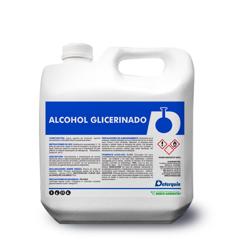 Deterquin Alcohol Glicerinado