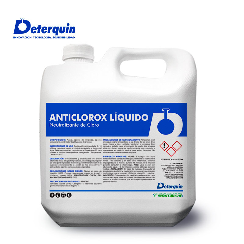 Deterquin Anticlorox Líquido