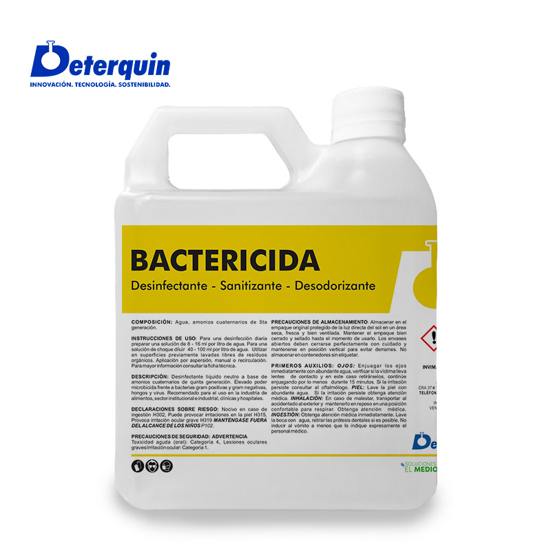 Deterquin Bactericida 1 Litro