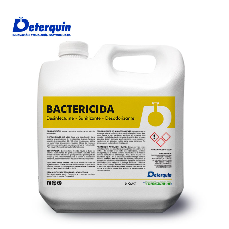 Deterquin Bactericida D-Quat 3,75 Kg